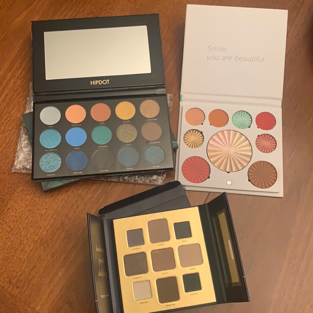 NEW WITH PACKAGING. 3 makeup pallets * Opened only for pictures- never swatched!